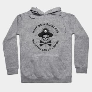 Princess vs Pirate Hoodie